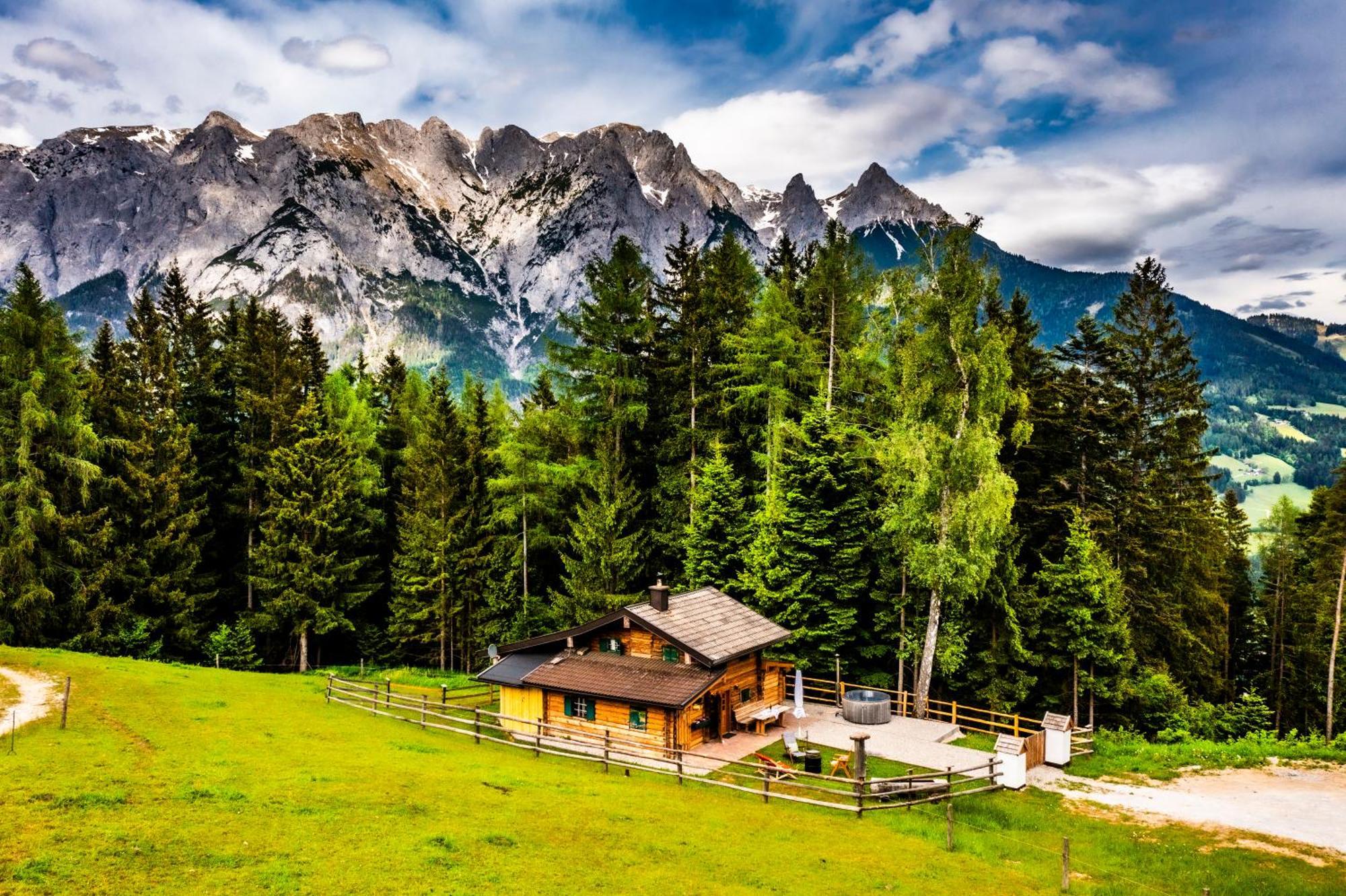 Almfrieden Villa Werfen Exterior foto